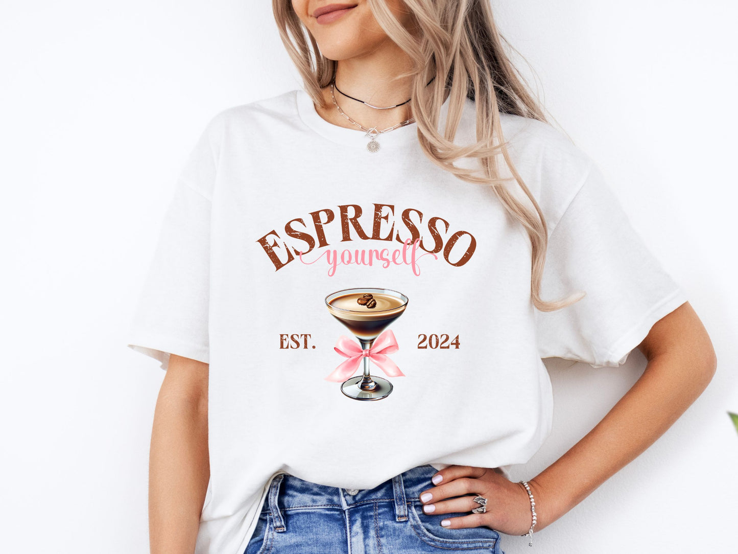 Espresso Yourself T-Shirt – Trendy & Fun Coffee Lover Tee